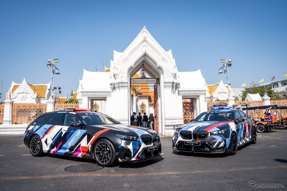BMW M5ツーリング 新型のMotoGPのセーフティカー《photo by BMW》