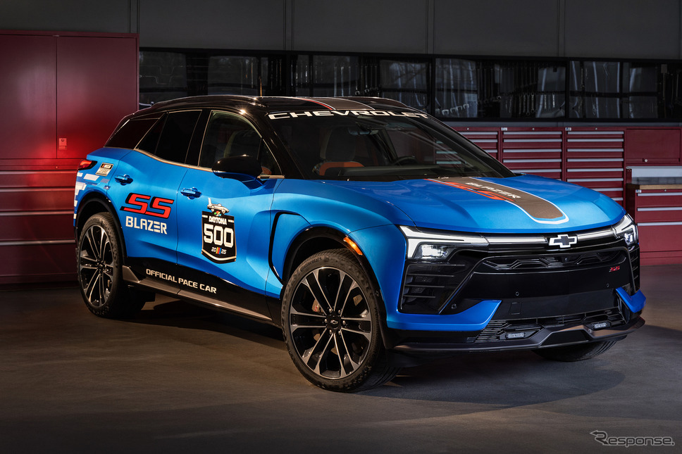 シボレー『ブレイザーEV SS』のペースカー仕様《photo by chevrolet》
