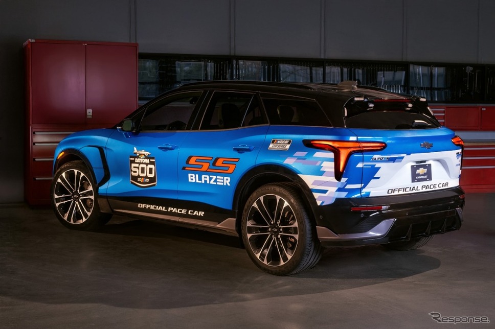 シボレー『ブレイザーEV SS』のペースカー仕様《photo by chevrolet》