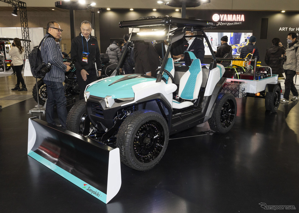 ヤマハ ディアパソンC580 Fork1(東京オートサロン2025)《写真撮影 宮越孝政》