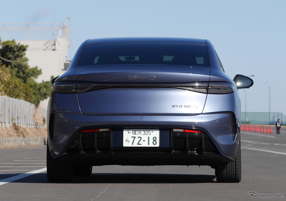 BYD シール RWD《写真撮影 中村孝仁》