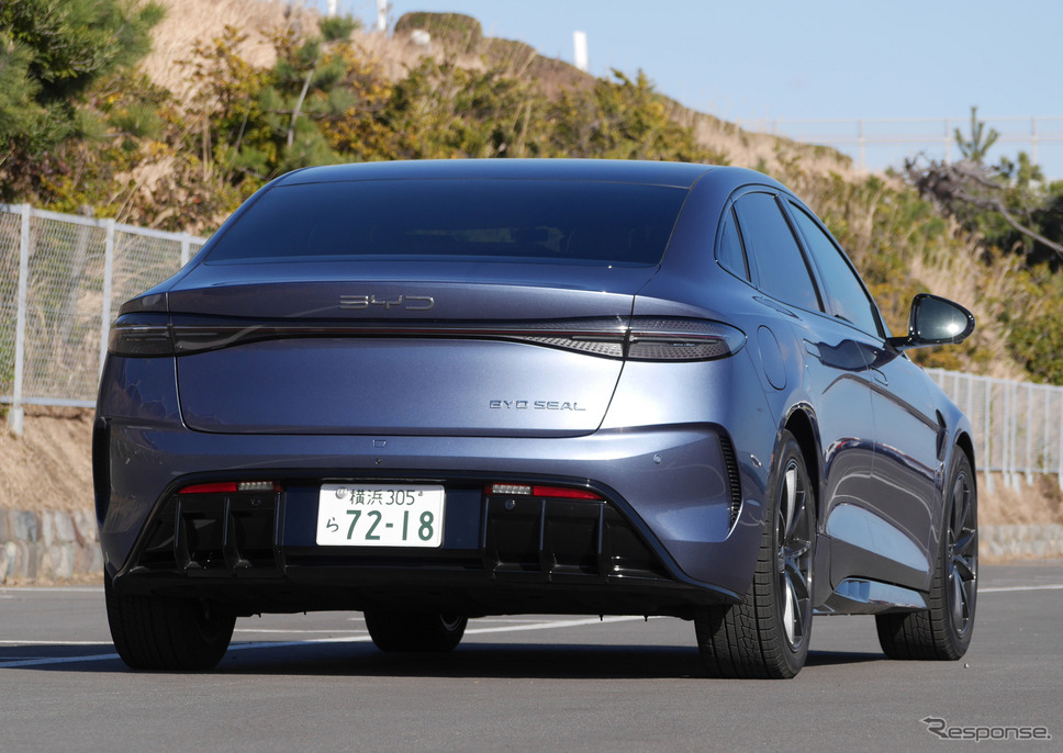BYD シール RWD《写真撮影 中村孝仁》