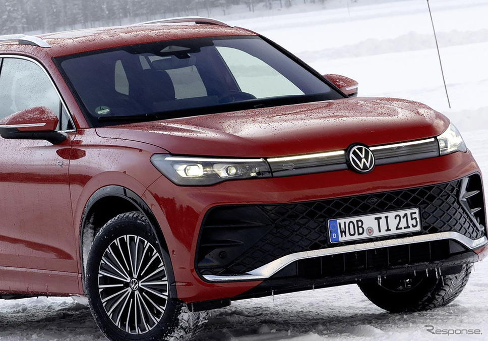 GTIゆずりのターボエンジンを搭載するVW ティグアン（欧州仕様）《photo by VW》