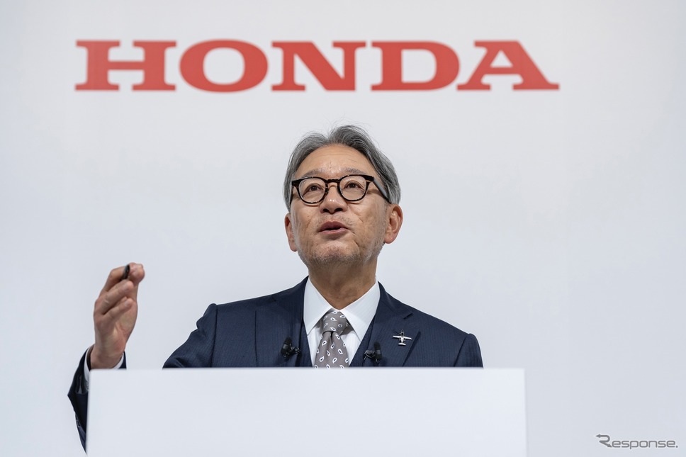 ホンダの三部社長(2024年12月)《写真提供 ホンダ》