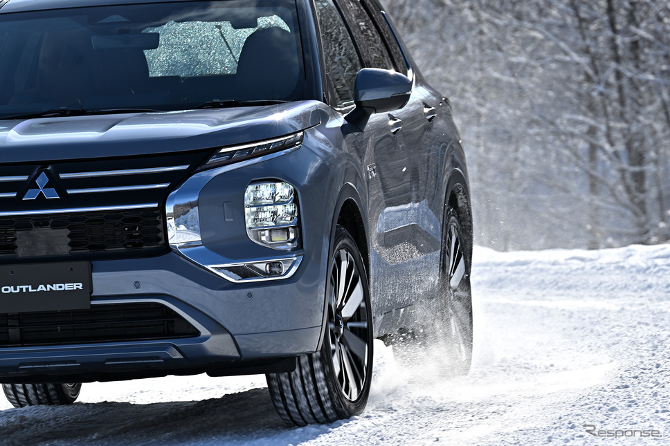三菱 アウトランダーPHEV《写真撮影 雪岡直樹》