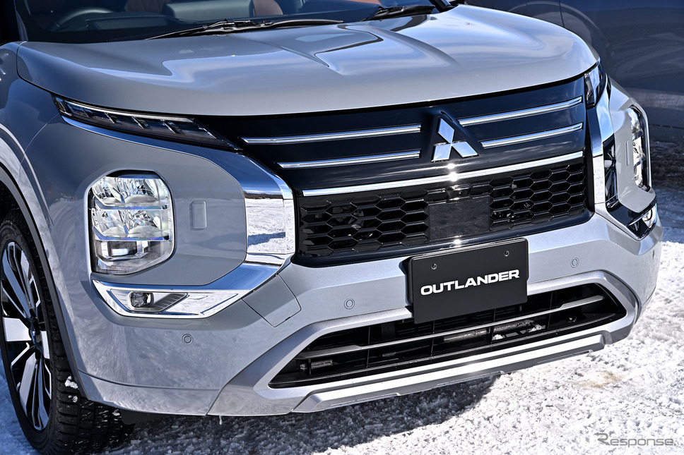 三菱 アウトランダーPHEV《写真撮影 雪岡直樹》
