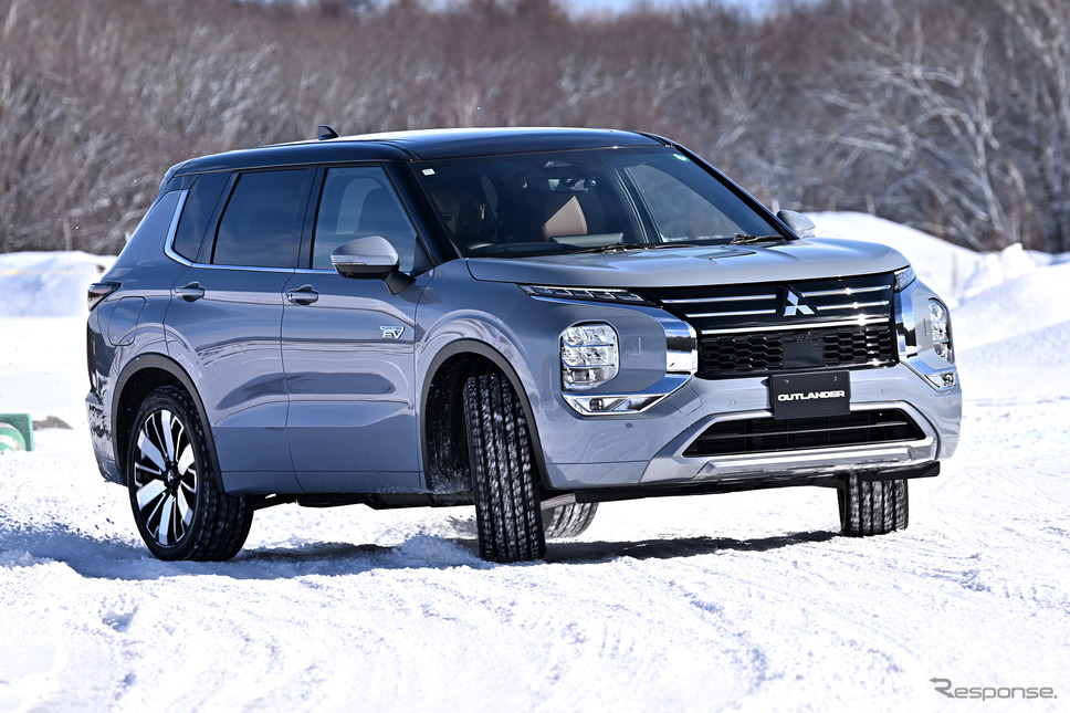 三菱 アウトランダーPHEV《写真撮影 雪岡直樹》