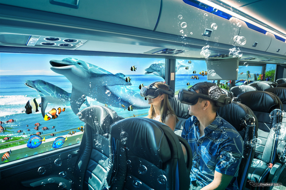 HISがハワイ初となるXR技術を活用した観光エンターテインメントツアー「XploreRide Hawaii produced by NAKED, INC.」の運行を開始《写真提供 HIS》