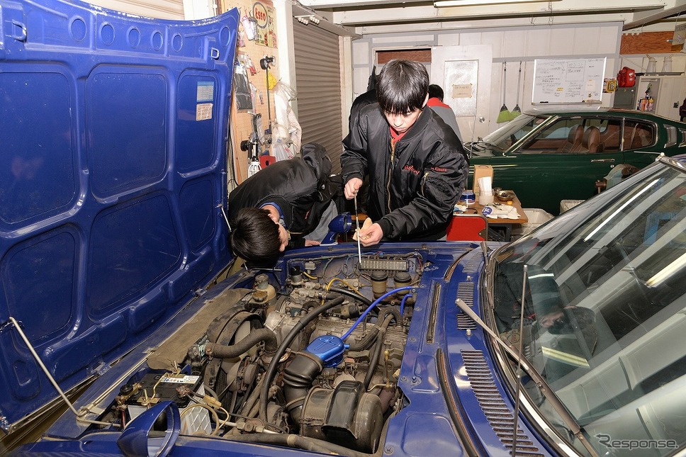 埼玉自動車大学校クラシックカークラブ《写真撮影 嶽宮三郎》