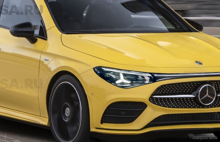 メルセデスベンツ CLA 次期型の予想CGNikita Chuicko/KOLESA RU/APOLLO NEWS SERVICE