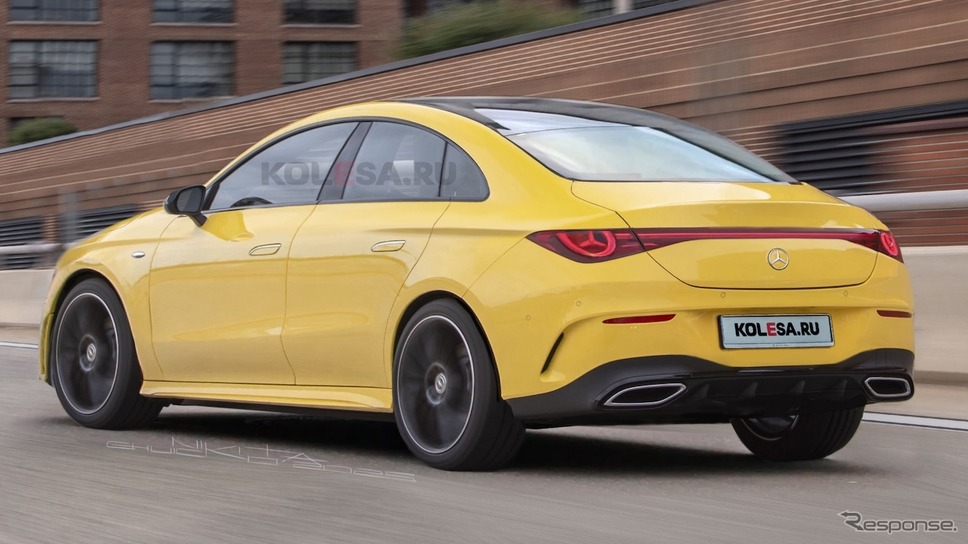 メルセデスベンツ CLA 次期型の予想CGNikita Chuicko/KOLESA RU/APOLLO NEWS SERVICE
