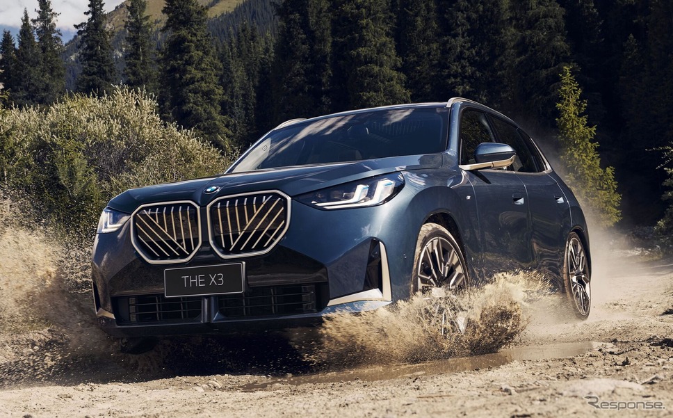BMW X3 新型のロングホイールベース仕様《photo by BMW》