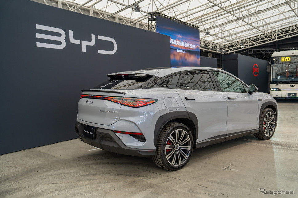 BYD SEALION 7(シーライオン7)《写真提供 BYD Auto Japan》