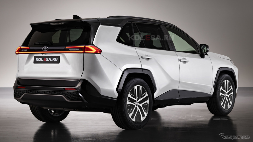 トヨタ RAV4 次期型の予想CG《Nikita Chuicko/KOLESA RU/APOLLO》