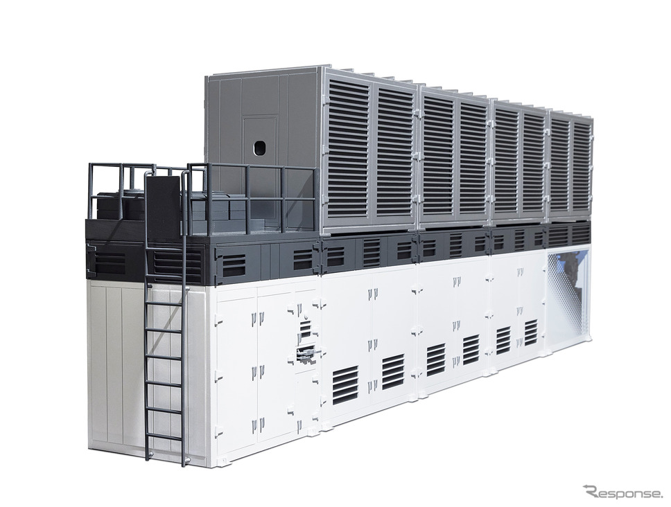 ホンダ 燃料電池定置電源 モックアップ《写真提供 ホンダ》