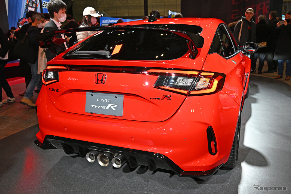 ホンダ シビック・タイプR「レーシングブラックパッケージ」《写真提供 ホンダ》