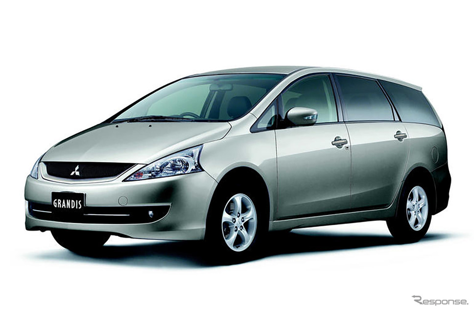 かつて日本で販売されていたミニバンの三菱グランディス《photo by mitsubishi-motors》