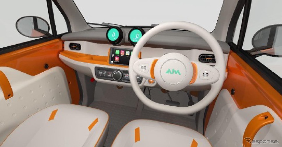 エイムの超小型EVモビリティ「AIM EVM」《写真提供 エイム》