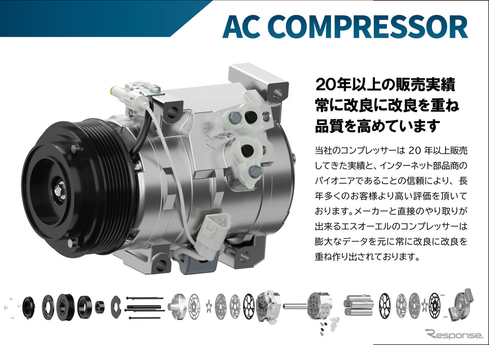 エスオーエルが提供するコンプレッサー《画像提供 エスオーエル》
