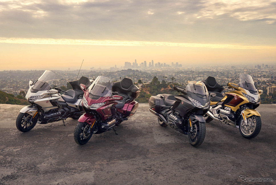 ホンダ ゴールドウィングの2025年モデル(米国仕様)《photo by Honda》