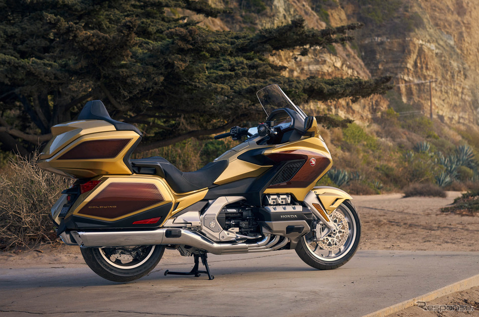 ホンダ ゴールドウィング ツアーの2025年モデル(米国仕様)《photo by Honda》