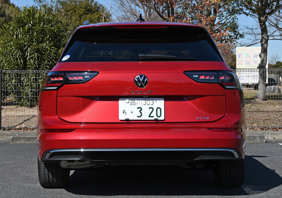 VW ゴルフヴァリアント eTSI スタイル《写真撮影 諸星陽一》
