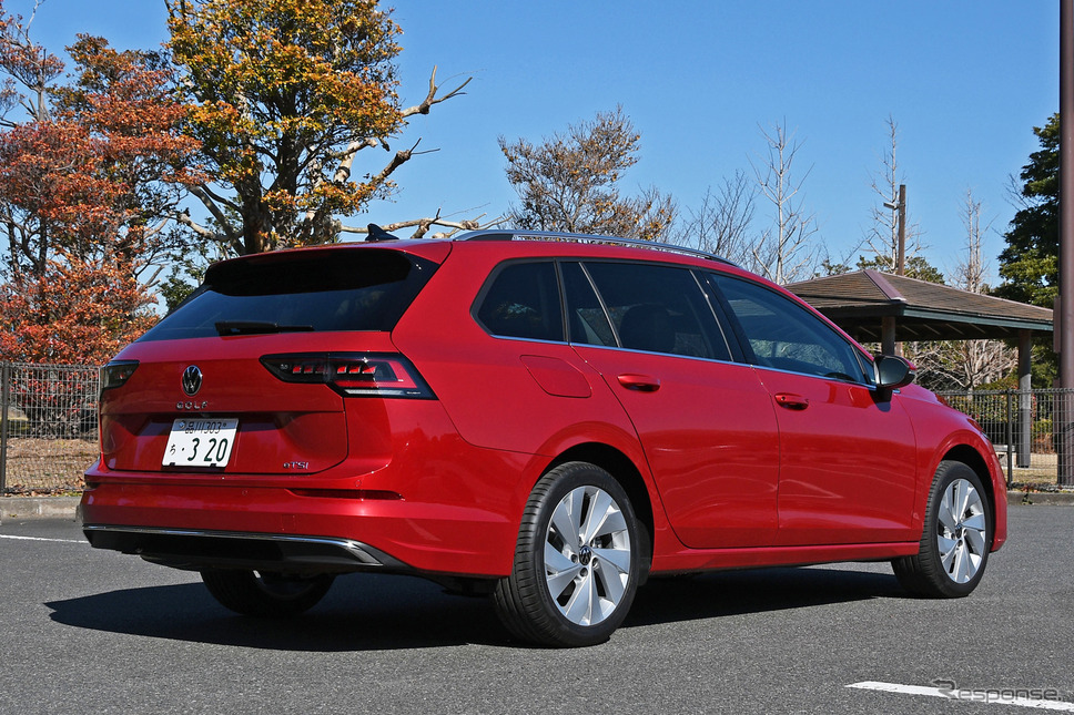 VW ゴルフヴァリアント eTSI スタイル《写真撮影 諸星陽一》