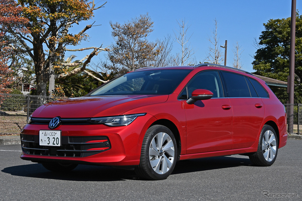 VW ゴルフヴァリアント eTSI スタイル《写真撮影 諸星陽一》