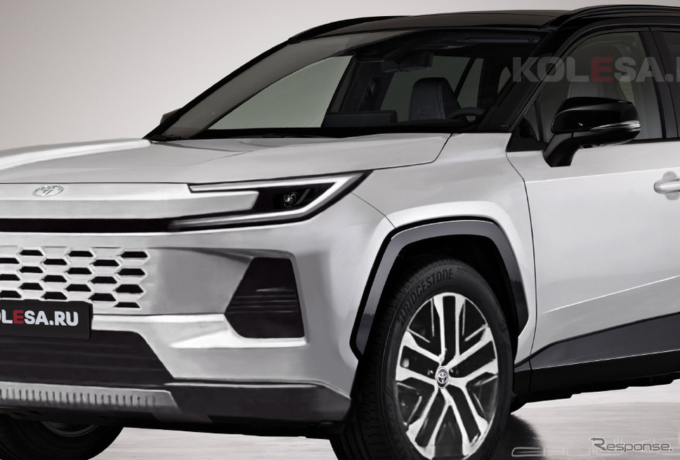 トヨタ RAV4 次期型の予想CG《Nikita Chuicko/KOLESA RU/APOLLO》