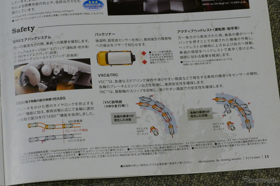 トヨタ FJクルーザー 当時のカタログ《カタログ写真撮影 島崎七生人》