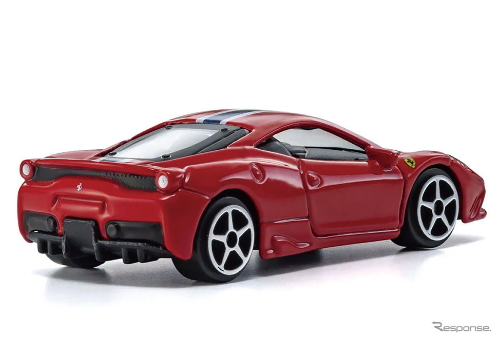 フェラーリ『458スペチアーレ』の1/64スケールミニカー《写真提供 フェイス》