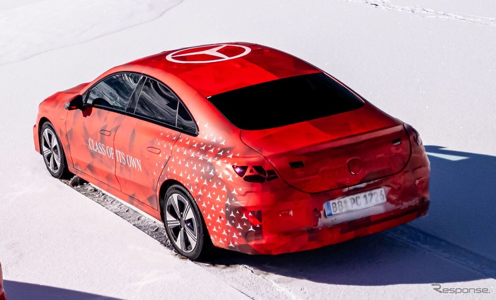 メルセデスベンツ『CLA』次期型のプロトタイプ《photo by Mercedes-Benz》