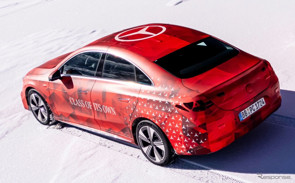 メルセデスベンツ『CLA』次期型のプロトタイプ《photo by Mercedes-Benz》