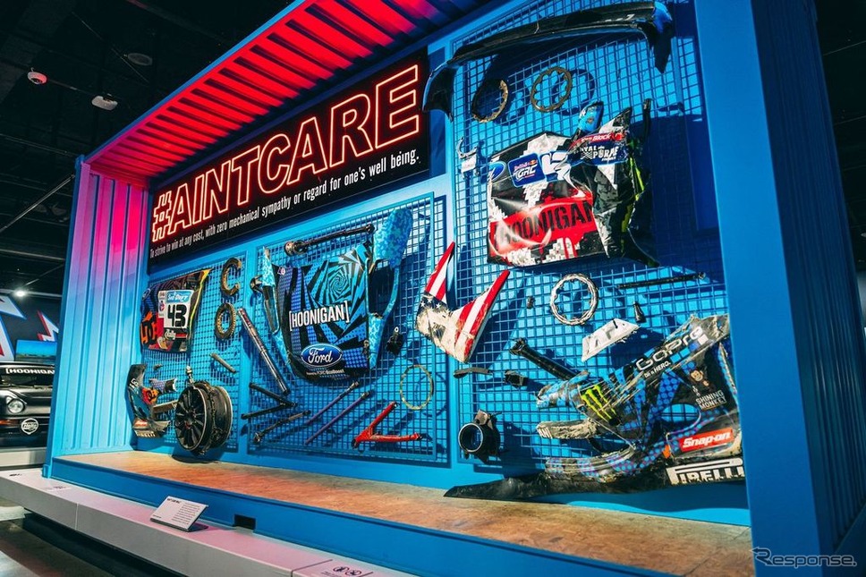ピーターセン自動車博物館の故ケン・ブロック氏の生涯と功績を称える特別展「ピープルズ・チャンプ:ケン・ブロックのインパクト」《photo by Petersen Automotive Museum》