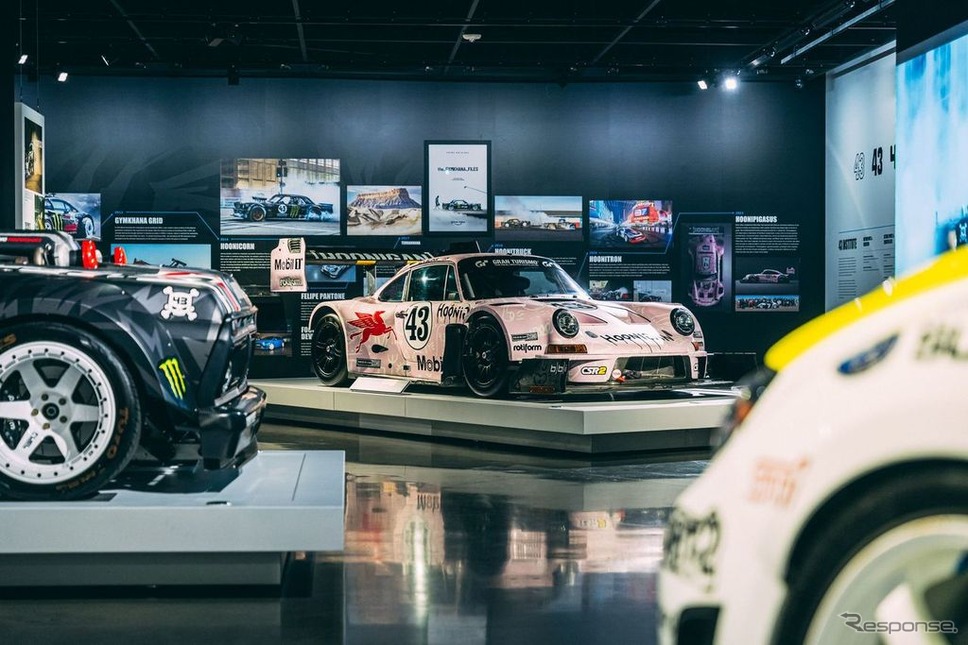 ピーターセン自動車博物館の故ケン・ブロック氏の生涯と功績を称える特別展「ピープルズ・チャンプ:ケン・ブロックのインパクト」《photo by Petersen Automotive Museum》