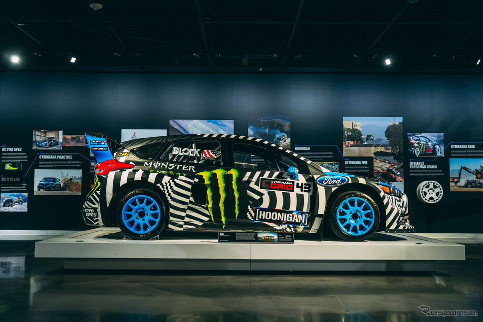 ピーターセン自動車博物館の故ケン・ブロック氏の生涯と功績を称える特別展「ピープルズ・チャンプ:ケン・ブロックのインパクト」《photo by Petersen Automotive Museum》