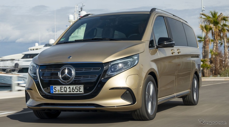 メルセデスベンツの電動ミニバン「EQV」(参考画像)《photo by Mercedes-Benz》