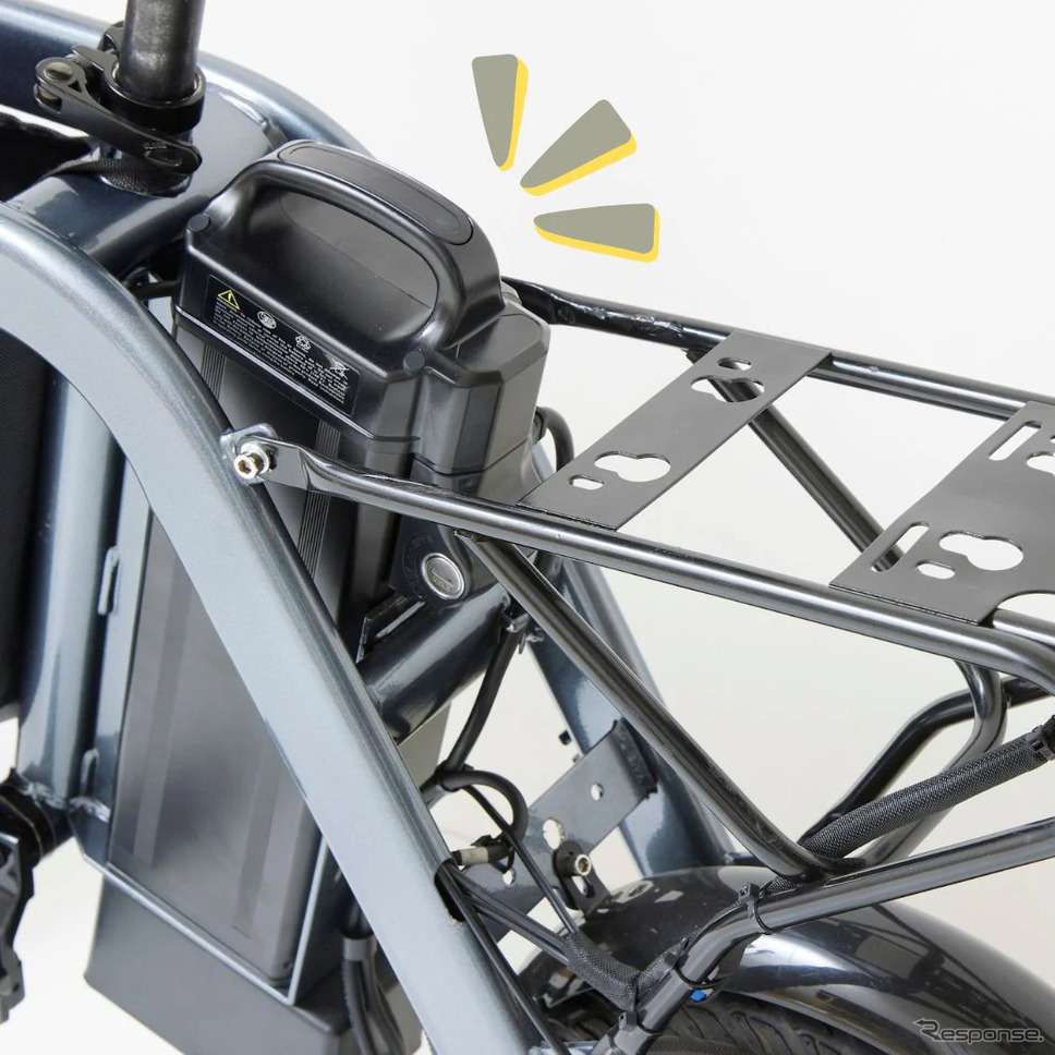 SWALLOWの新型電動モペッド「MOPERO mini cargo(モペロミニカーゴ)」《写真提供 SWALLOW》