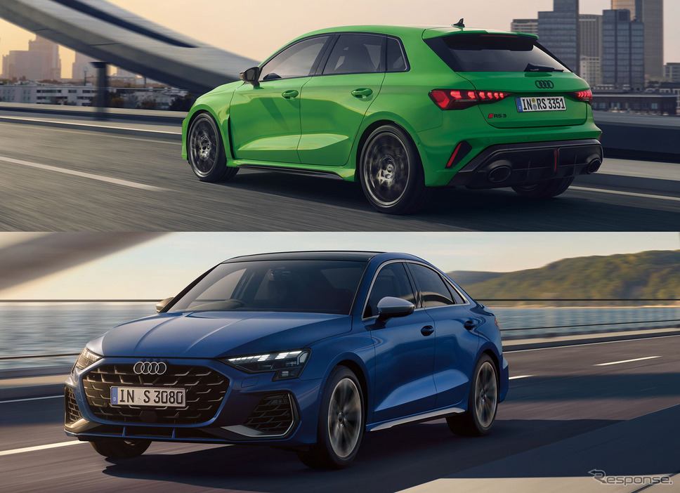 大幅アップデートしたアウディ『RS3』と『S3』《写真提供 アウディジャパン》
