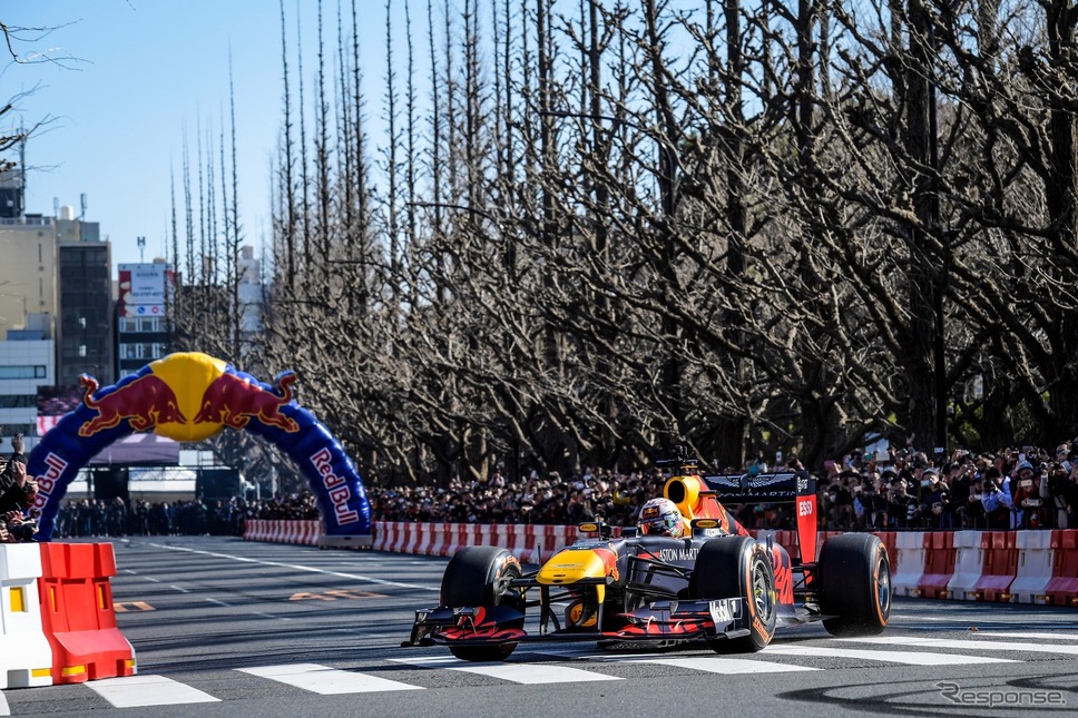 2019年に明治神宮外苑で開催されたレッドブル・ショーラン《画像提供 レッドブル・ジャパン》