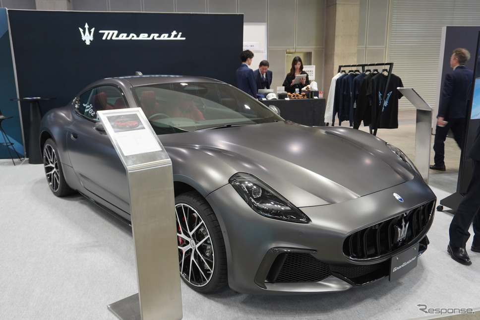 マセラティ グラントゥーリズモ(ジャパン・インターナショナルボートショー2024)《写真撮影 宮崎壮人》