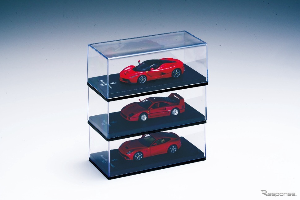 フェラーリの名車を1/64スケールで再現した「GTコレクション」《写真提供 デアゴスティーニ》