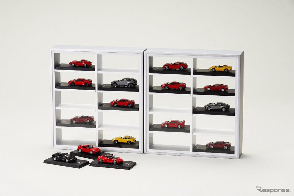 フェラーリの名車を1/64スケールで再現した「GTコレクション」《写真提供 デアゴスティーニ》