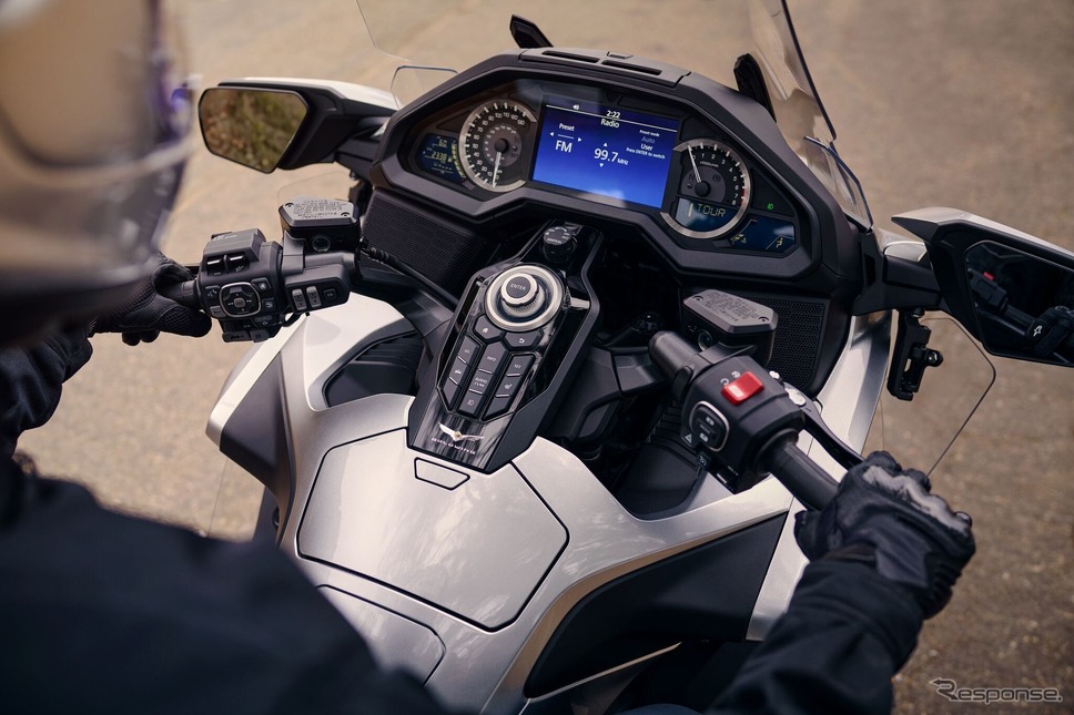 ホンダ ゴールドウィングの2025年モデル（米国仕様）《photo by Honda》