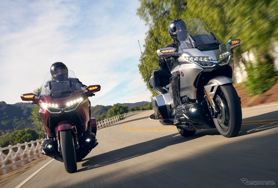 ホンダ ゴールドウィングの2025年モデル（米国仕様）《photo by Honda》
