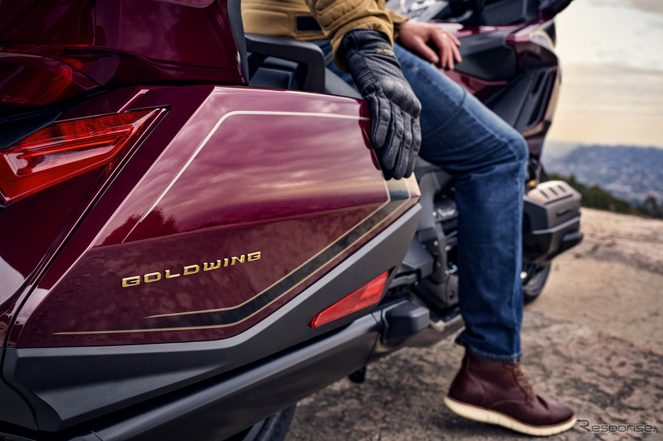 ホンダ ゴールドウィング ツアーの2025年モデル（米国仕様）《photo by Honda》