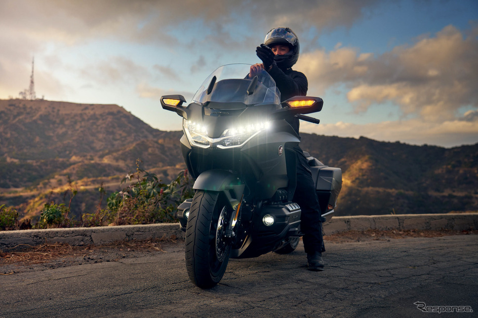 ホンダ ゴールドウィングの2025年モデル（米国仕様）《photo by Honda》