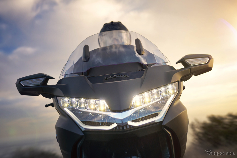 ホンダ ゴールドウィングの2025年モデル（米国仕様）《photo by Honda》