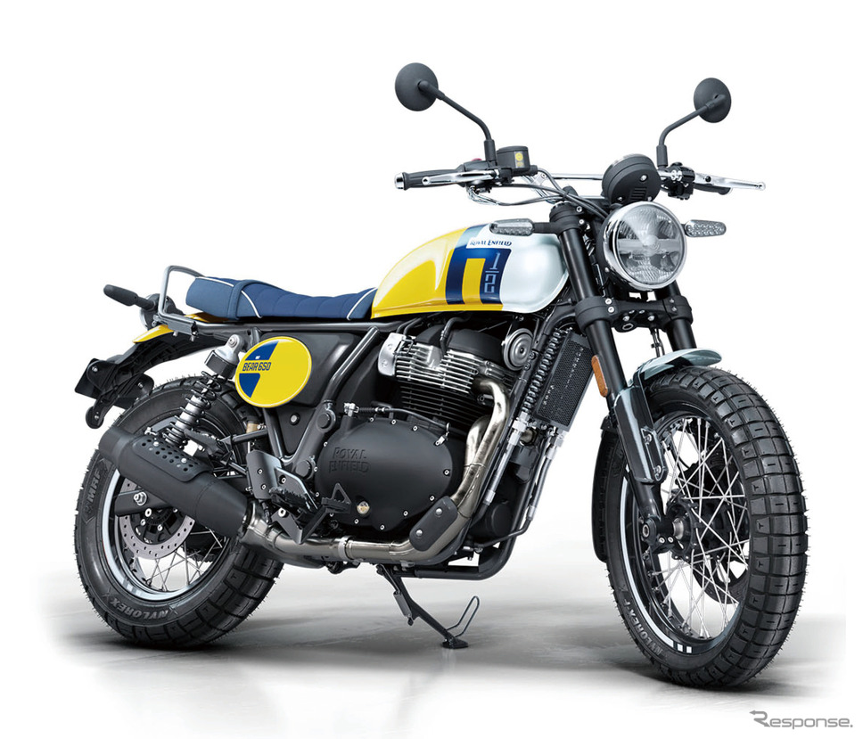 ロイヤルエンフィールド『ベア650』ワイルド・ハニー(Wild Honey)《写真提供 ピーシーアイ》