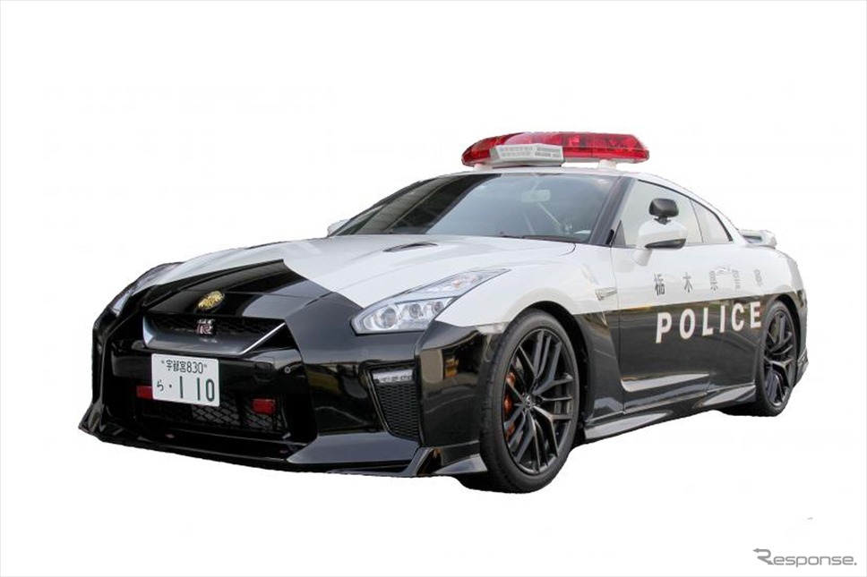 栃木県警察、日産GT-R(R35)パトカー《写真提供 三菱地所・サイモン》